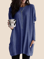 Women's Lightweight Long Sleeve Tunic Top