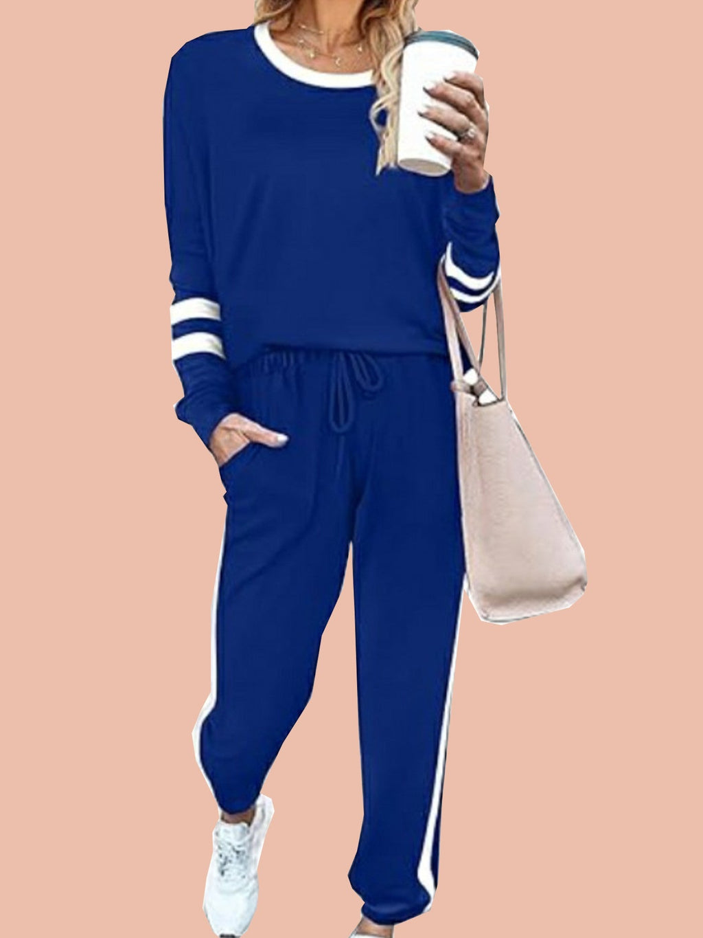 Women's 2 Piece Drawstring Cozy Set