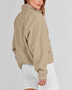 Women's  Button Down Fuzzy Fleece Jacket