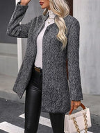 Women's Notch Lapel Casual Blazer Coat