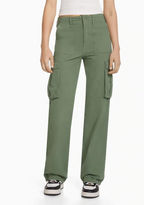 Adjustable Straight Fit Cargo Pants