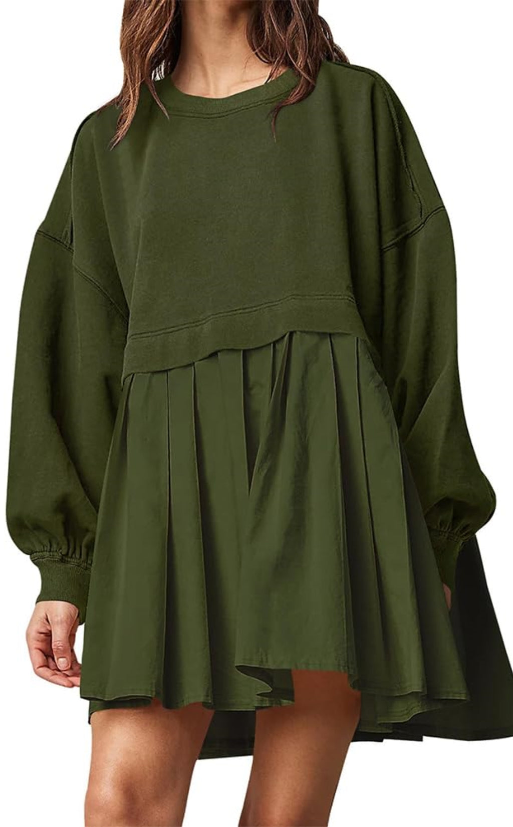 New Women's Oversized Sweatshirt Dress