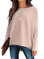 Women's Dolman Sleeve Knitted Pullover Sweater