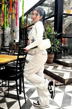 Adjustable Straight Fit Cargo Pants